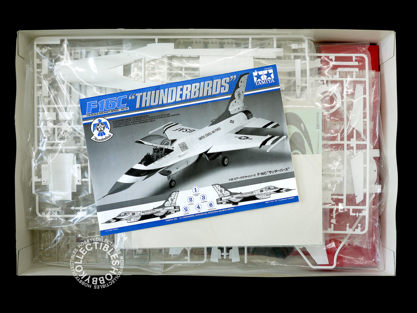 Tamiya 1/32 USAF F-16C Thunderbirds Fighting Falcon Model Kit