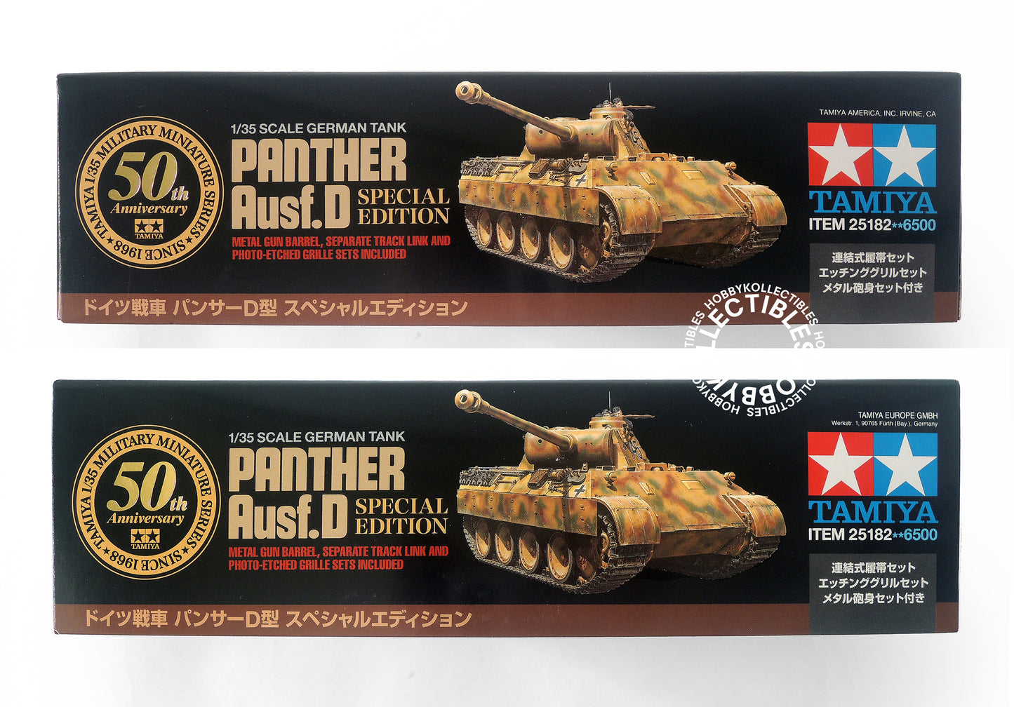 Tamiya 1/35 German Tank Panther Ausf.D 50th Anniv. Limited Edition #25182