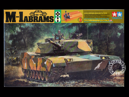 Tamiya Vintage 1/35 US M-1 Abrams Tank #4054 Model Kit