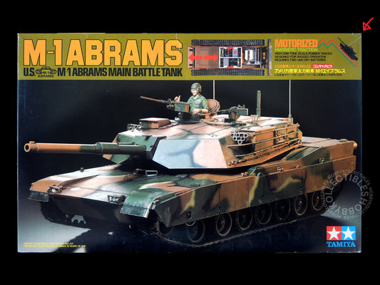 Tamiya Vintage 1/35 US M-1 Abrams Tank #3054 Model kit