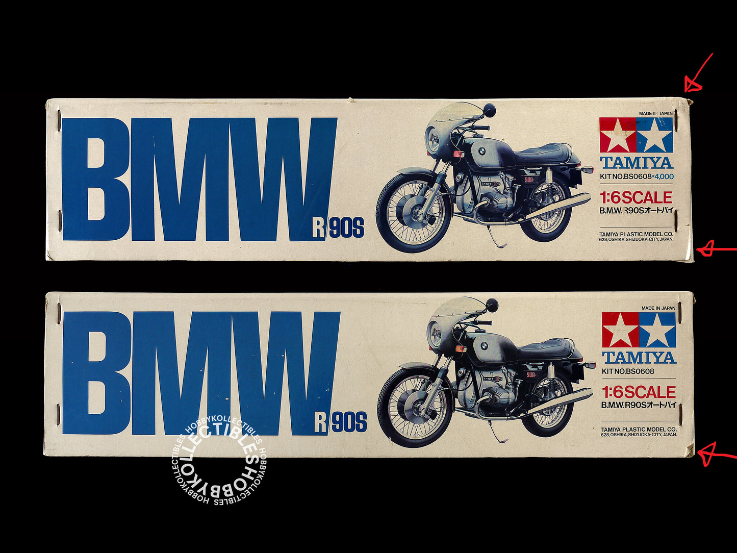 Tamiya Vintage 1/6 BMW R90S BS0608 Motorcycle Model Kit