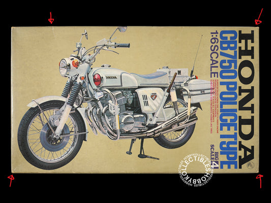 Tamiya Vintage 1/6 Honda CB750 Police Motorcycle Model Kit