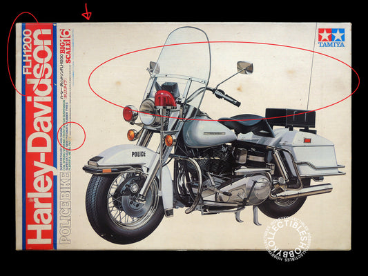 Tamiya Vintage 1/6 Harley Davidson FLH1200 Motorcycle Model Kit