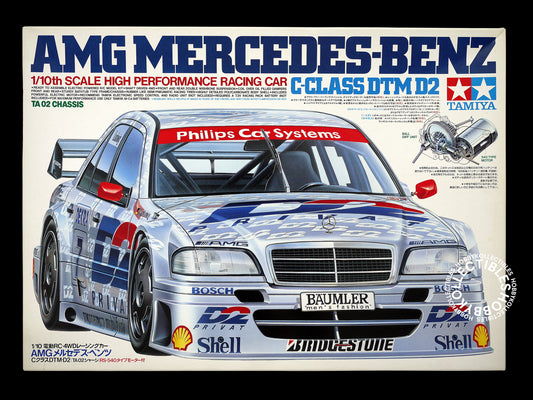 Tamiya Vintage 1/10 RC AMG Mercedes-Benz DTM D2 #58139