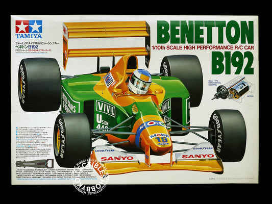 Tamiya 1/10 RC F1 Benetton B192 #58118 Model Kit