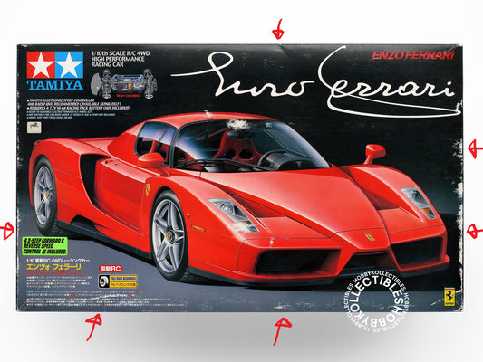 Tamiya 1/10 RC Enzo Ferrari Sports Car #58298 Model Kit