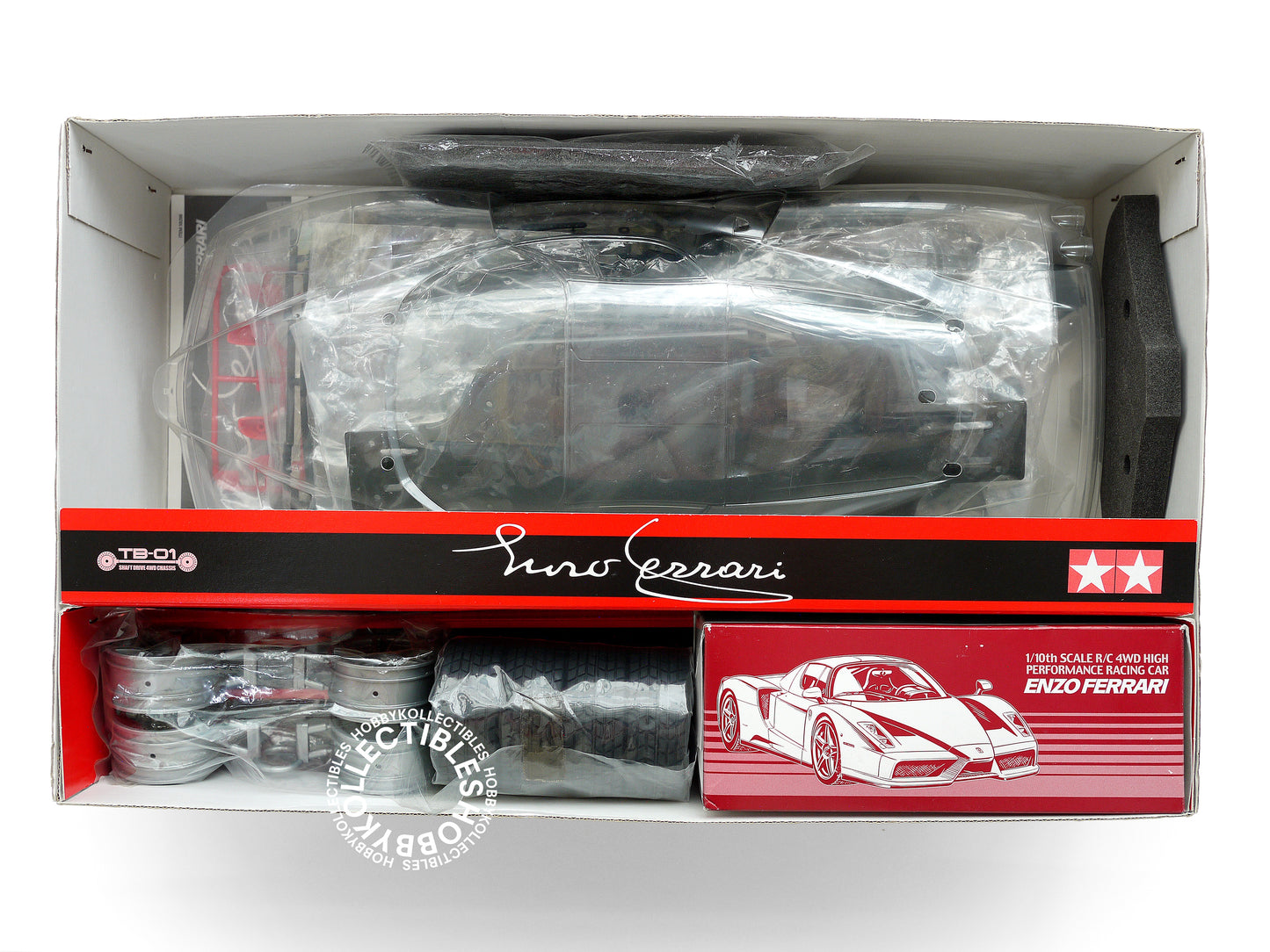 Tamiya 1/10 RC Enzo Ferrari Sports Car #58298 Model Kit