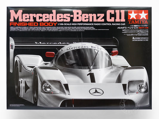 Tamiya 1/10 RC Mercedes Benz C-11 #58351 Radio Control Special Finished Body Edition Black Box 2005