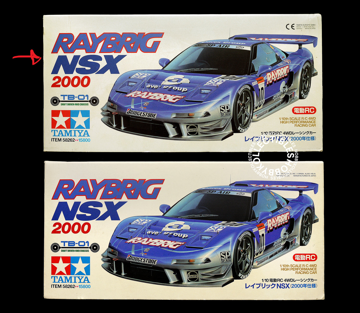 Tamiya 1/10 RC Raybrig NSX 2000 #58262 Model KIT