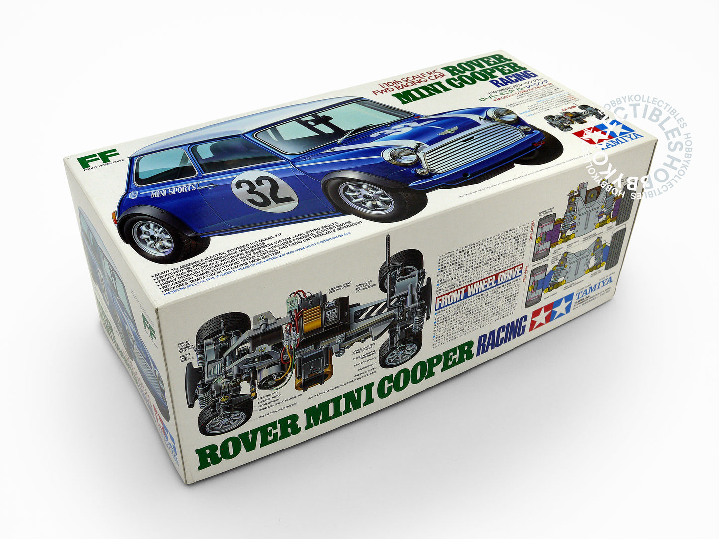 Tamiya 1/10 RC Rover Mini Cooper #58211 FWD Model Kit