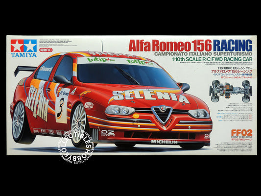 Tamiya 1/10 RC Alfa Romeo 156 Racing #58245 Model Kit