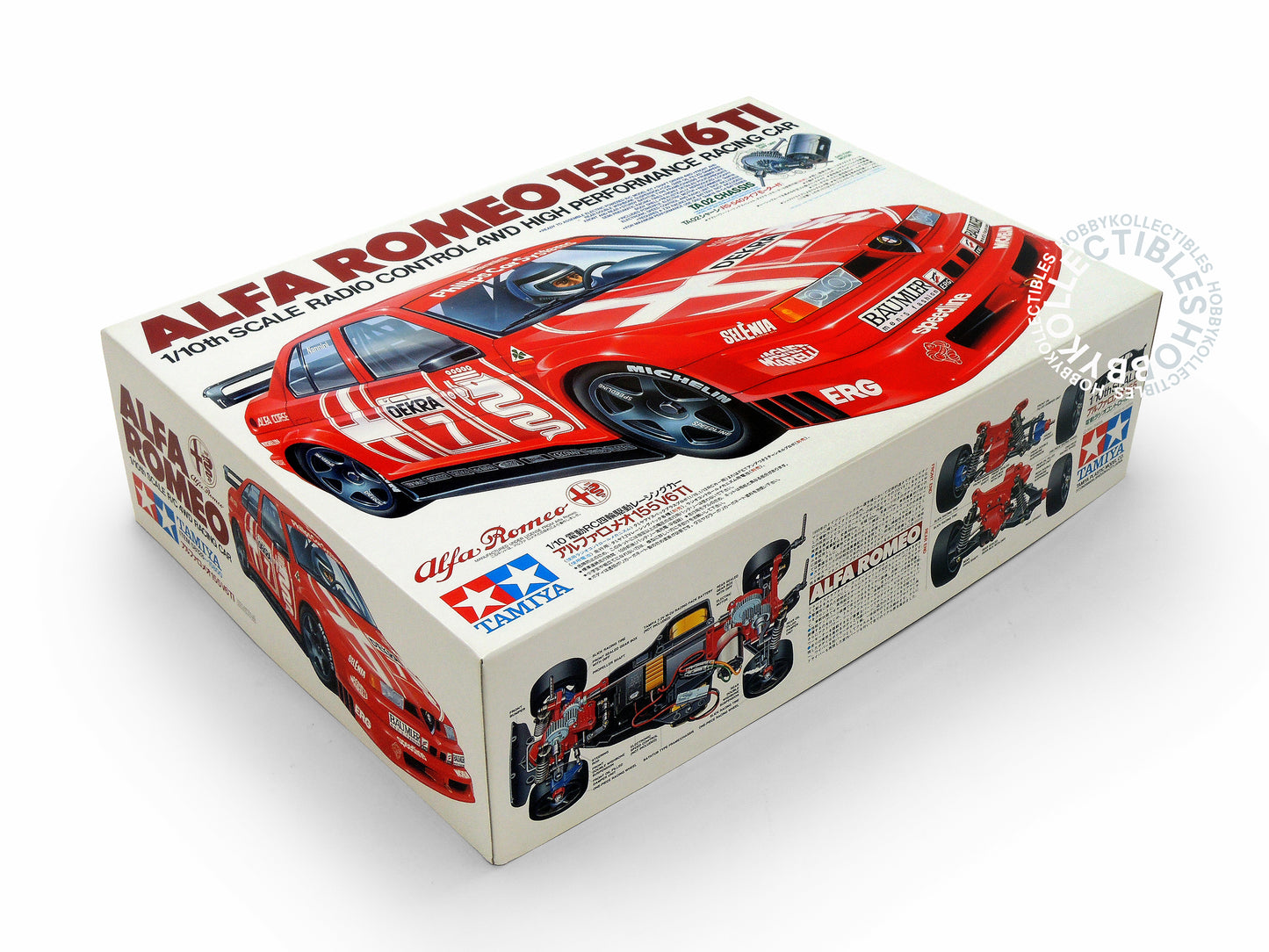 Tamiya 1/10 RC Alfa Romeo 155 V6 TI #58128 TA02 Model Kit