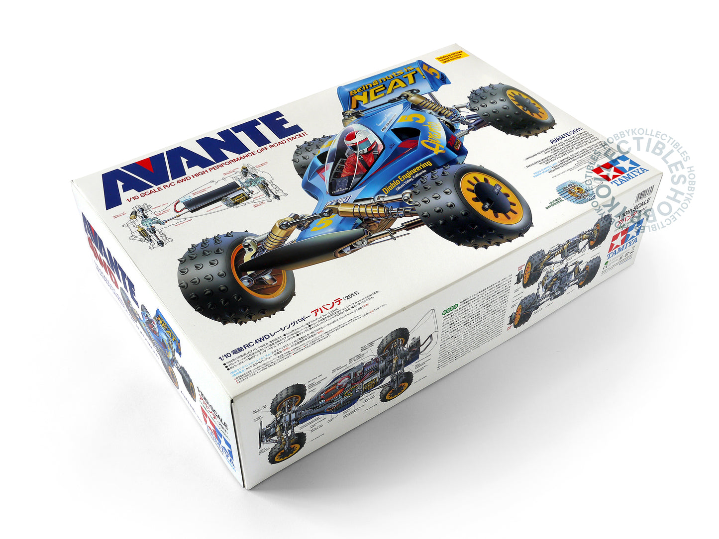 Tamiya 1/10 RC Avante 2011 4WD Racing Buggy #58489 Model Kit
