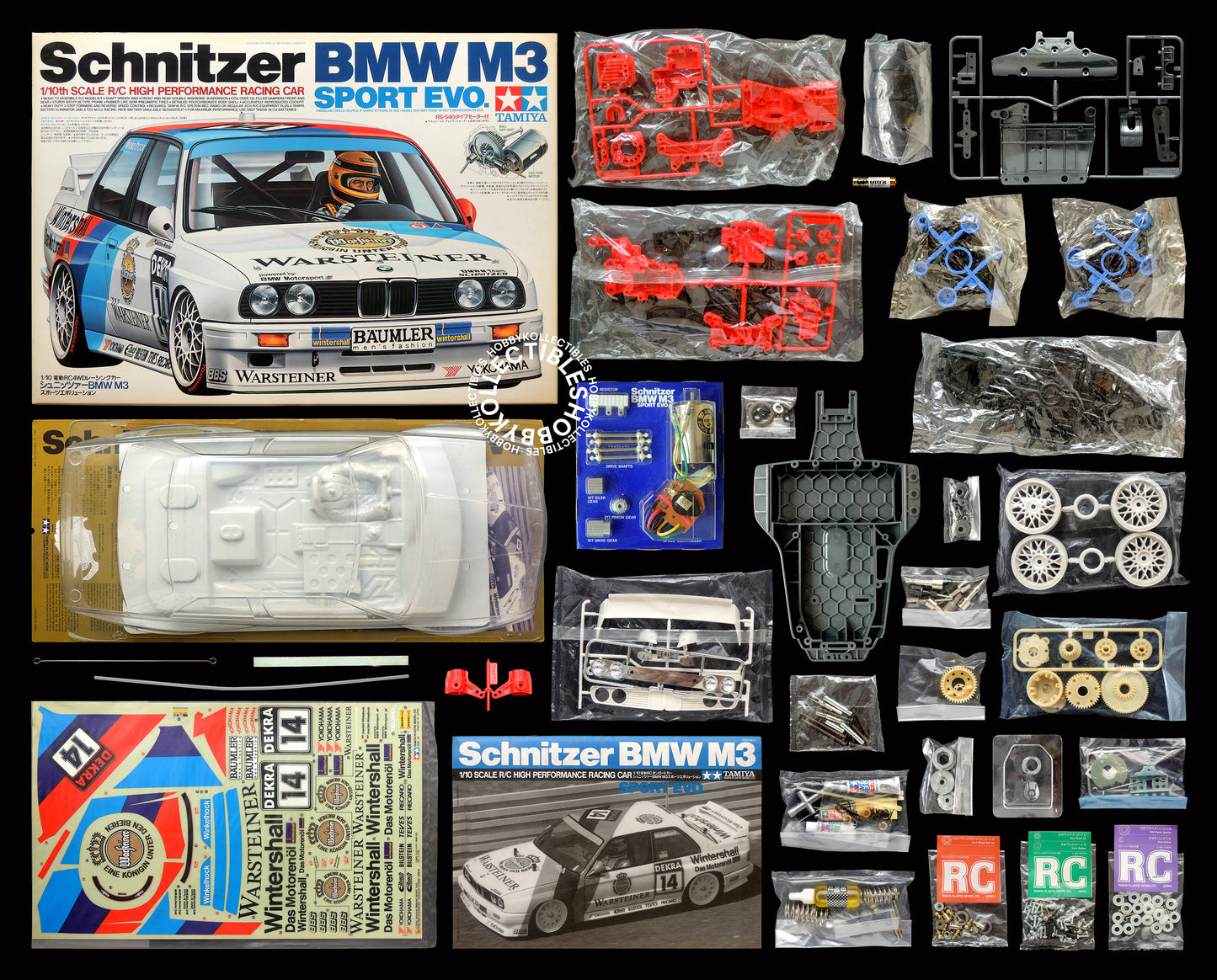 Tamiya 1/10 RC Schneitzer BMW M3 #58113 1st Release Rare