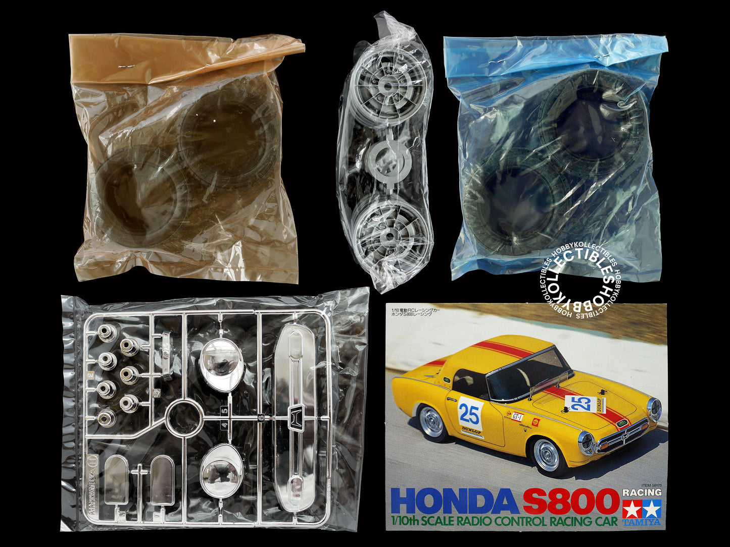 Tamiya 1/10 RC Honda S800 Racing Car #58175 Model Kit