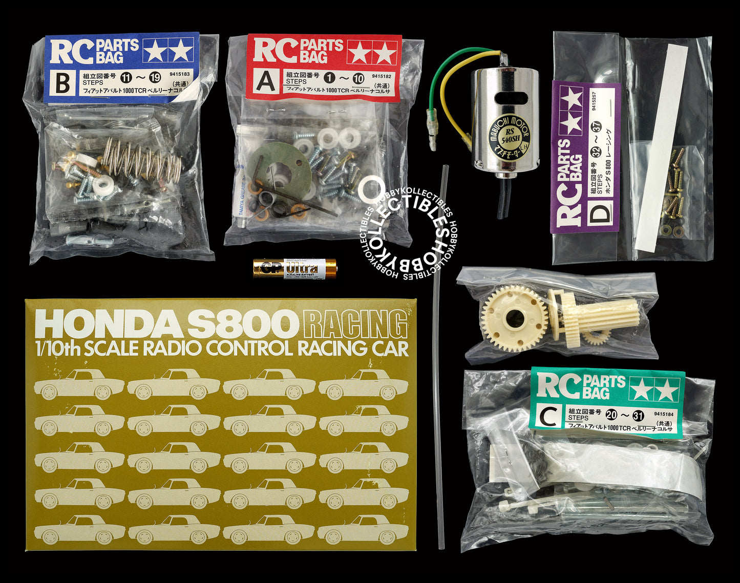 Tamiya 1/10 RC Honda S800 Racing Car #58175 Model Kit
