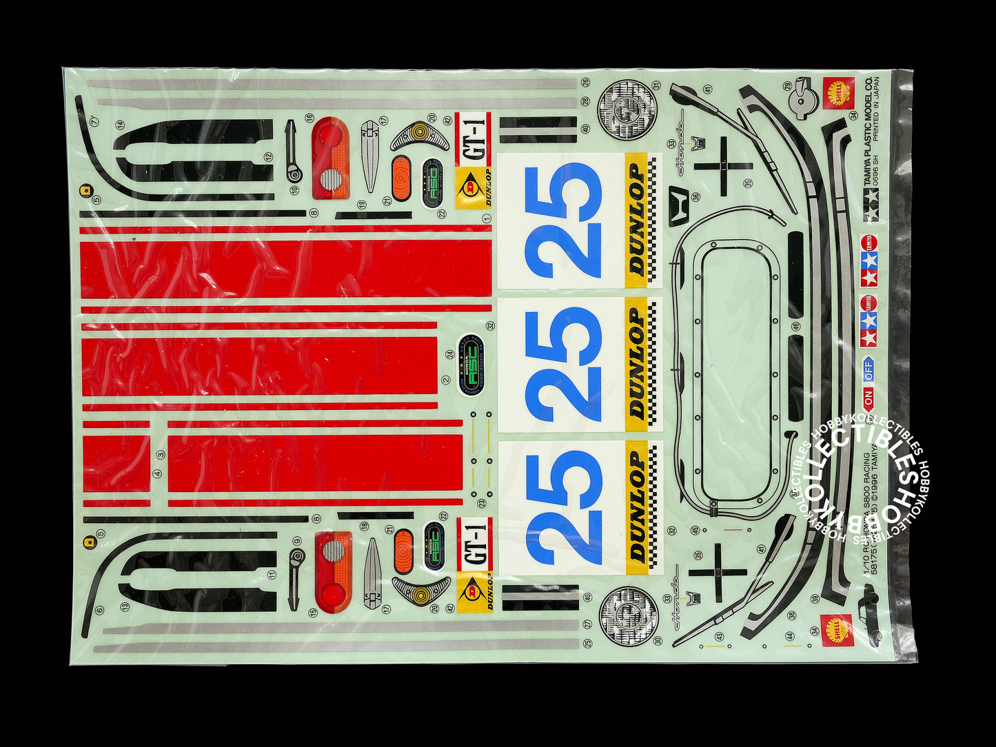 Tamiya 1/10 RC Honda S800 Racing Car #58175 Model Kit