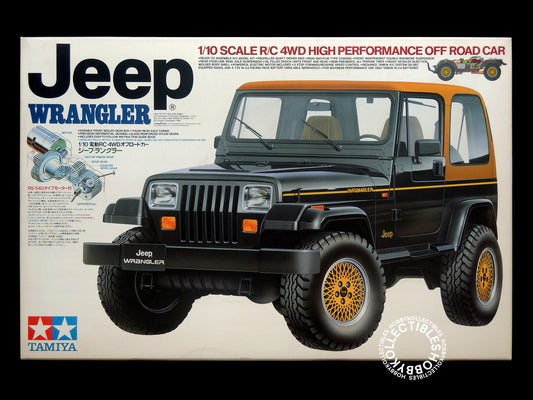 Tamiya Vintage 1/10 RC Jeep Wrangler #58141 Model Kit