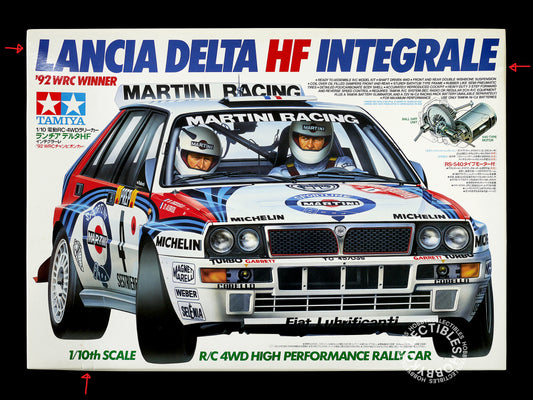 Tamiya 1/10 RC Lancia Delta HF #58117 Rally Racing Car 1st Release