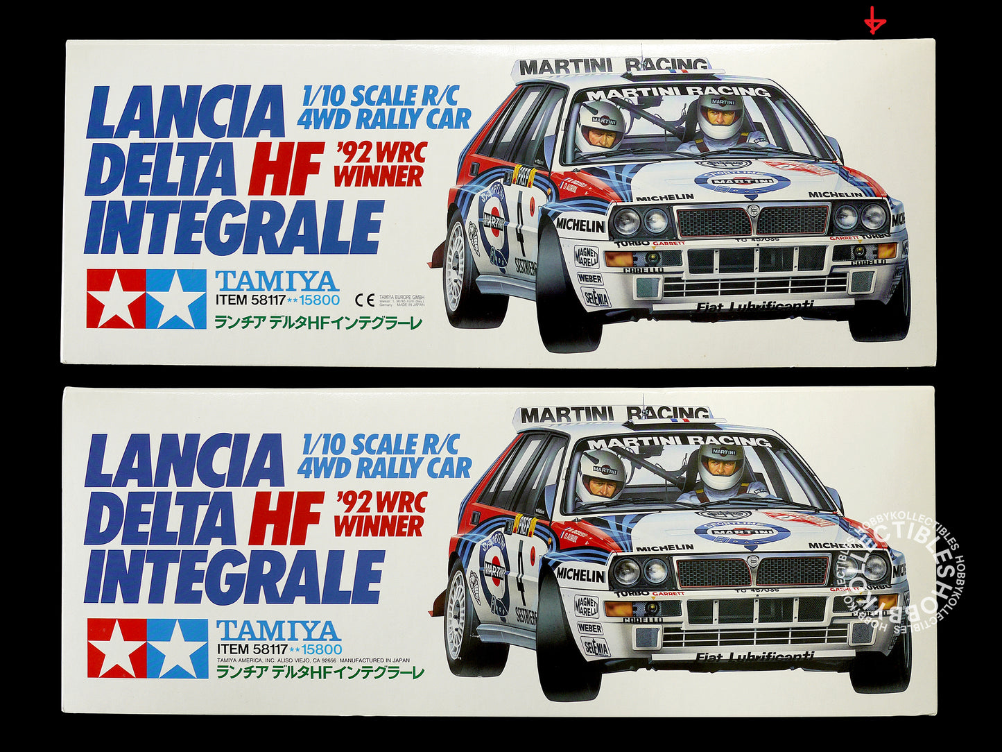 Tamiya 1/10 RC Lancia Delta HF #58117 Rally Racing Car 1st Release