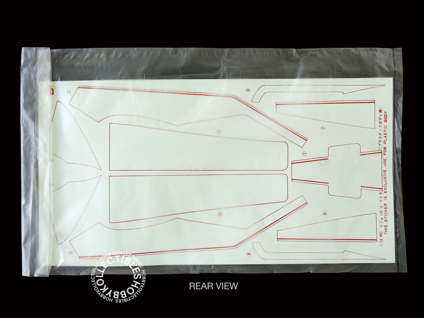 Tamiya Vintage 1/10 RC Ligier JS9 Matra Gitanes Body Parts F1 Racing SP1082