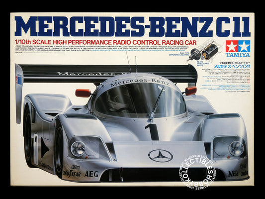 Tamiya Vintage 1/10 RC Mercedes Benz C11 #58088 Model Kit