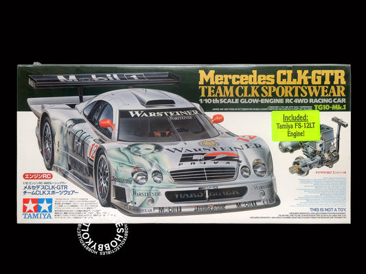 (SOLD) Tamiya Vintage 1/10 RC Engine TG10-Mk.1 Mercedes CLK-GTR 44012