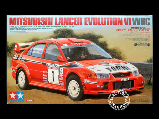 Tamiya Vintage 1/10 RC Mitsubishi Lancer Evolution VI WRC #58257