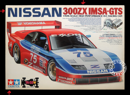 Tamiya Vintage 1/10 RC Nissan 300ZX IMSA GTS #58144 Model Kit