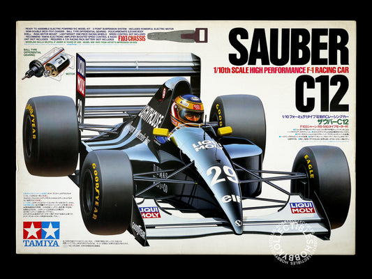 Tamiya Vintage 1/10 RC Sauber C12 #58130 F1 Racing Model Kit