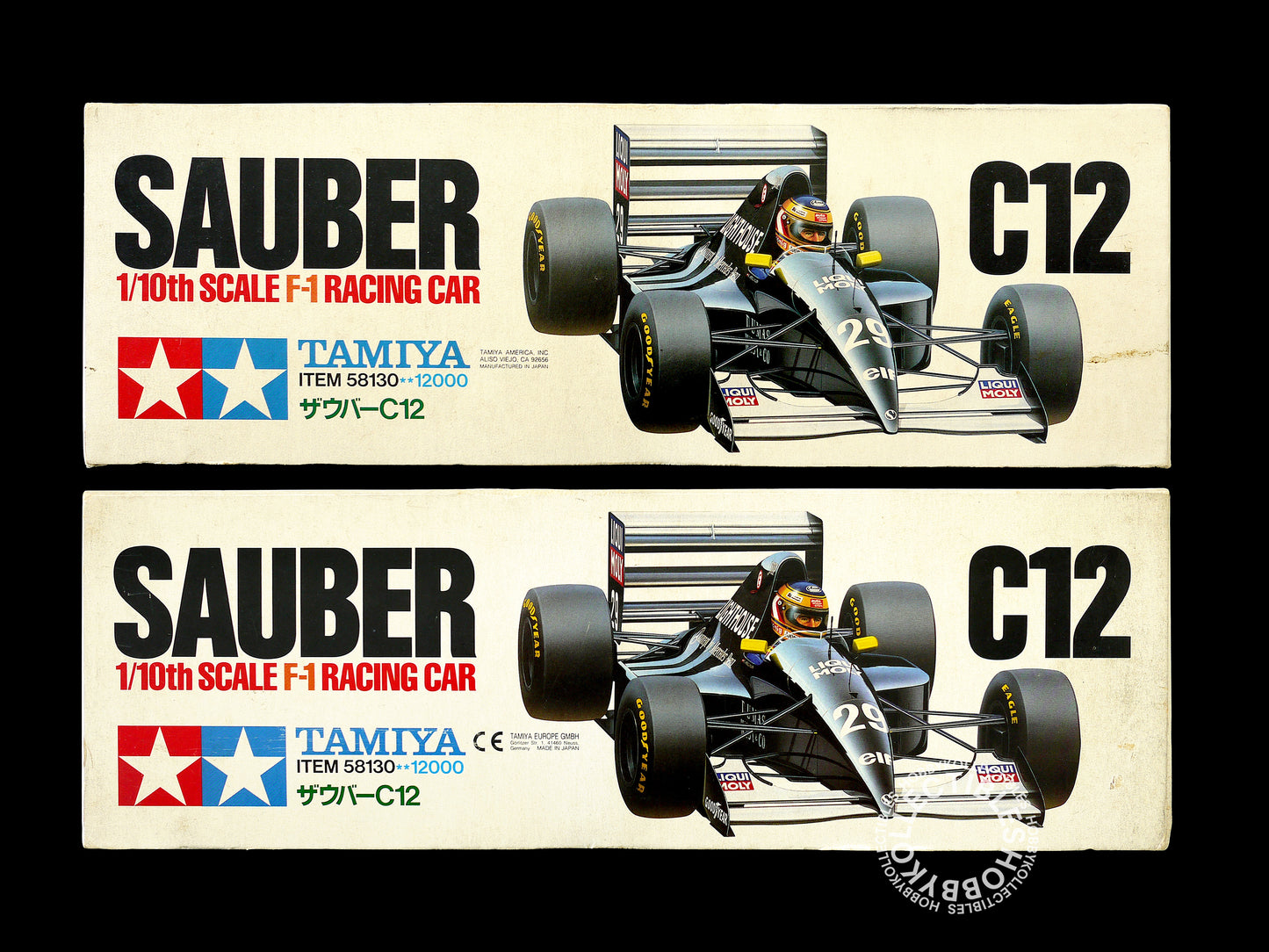 Tamiya Vintage 1/10 RC Sauber C12 #58130 F1 Racing Model Kit