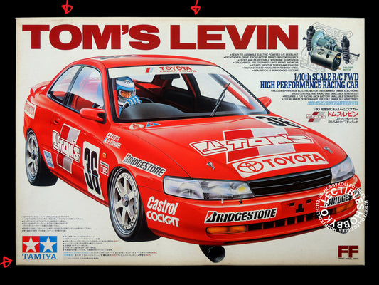Tamiya Vintage 1/10 RC Tom's Levin #58131 FF FWD Model Kit