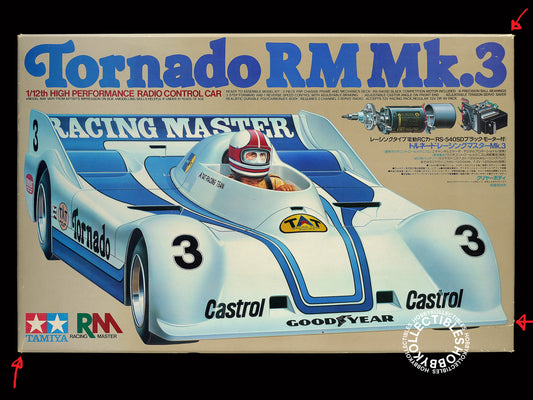 Tamiya Vintage 1/12 RC Tornado RM Mk.3 #5832 1st Release