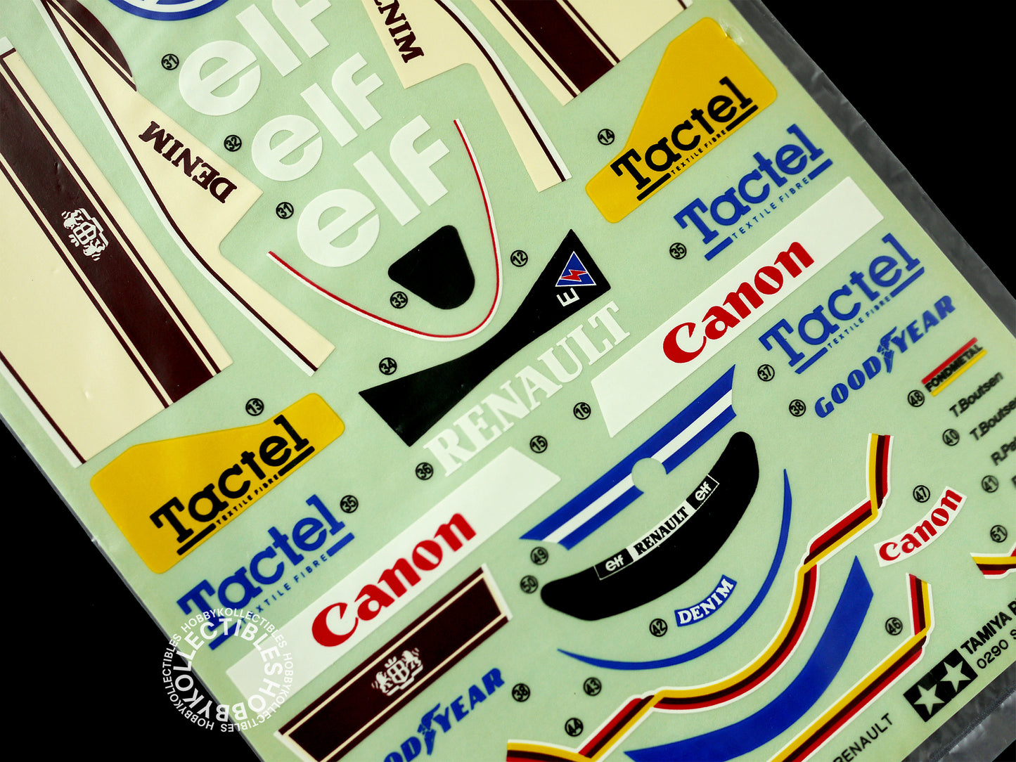 Tamiya Vintage 1/10 RC F1 Williams FW-12C Renault Body Set #378 Model kit