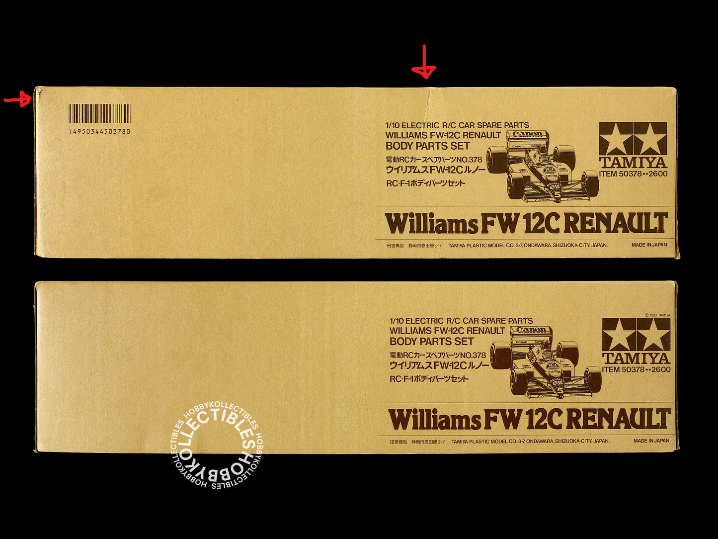 Tamiya Vintage 1/10 RC F1 Williams FW-12C Renault Body Set #378 Model kit