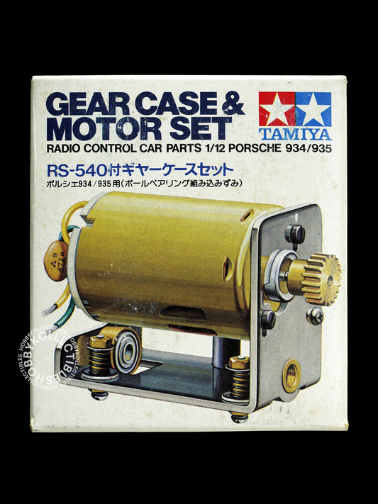 Tamiya Vintage 1/12 RC Gear Case & Motor Set Porsche 934/5 SP1059