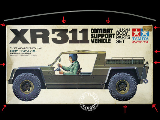 Tamiya Vintage 1/12 RC XR311 Combat Support Vehicle Body Set #SP0013 Model kit