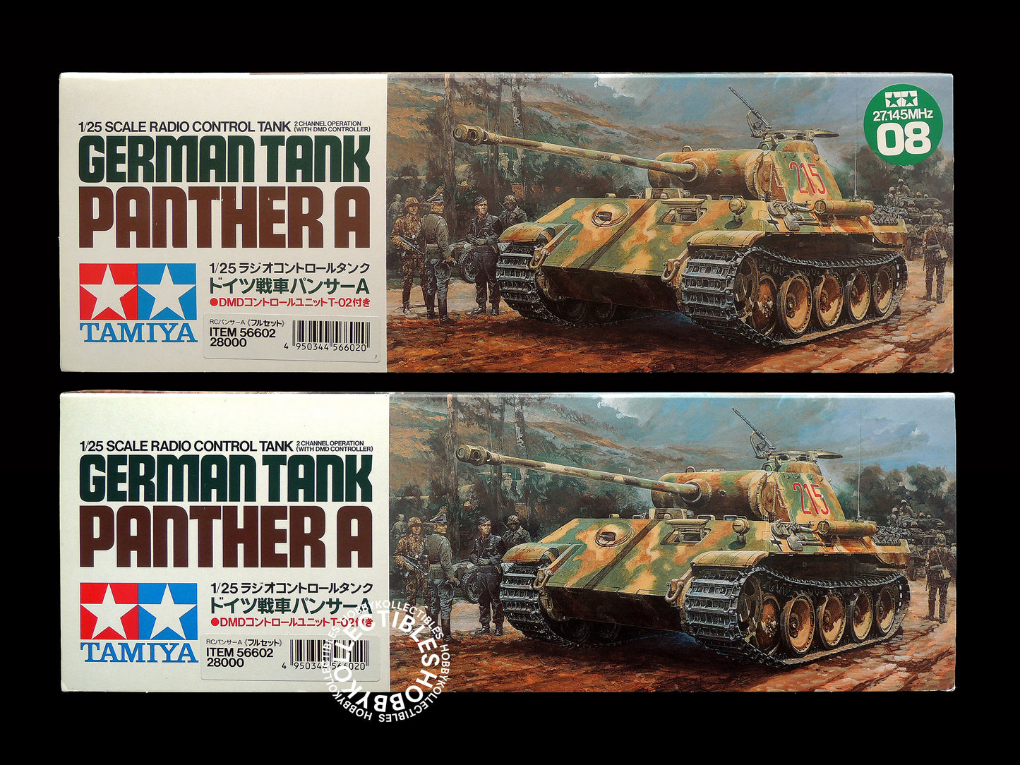 Tamiya 1/25 Vintage RC German tank Panther A #56602 Model Kit