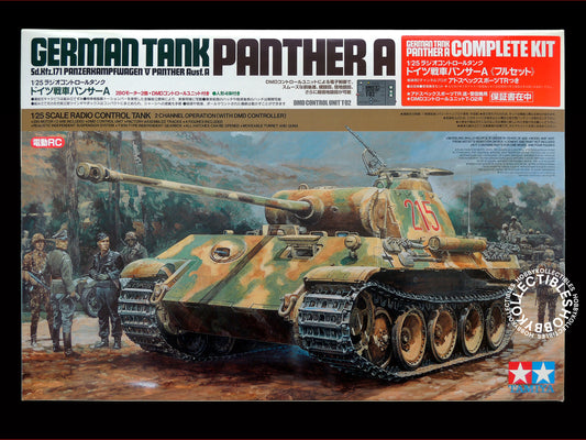 Tamiya 1/25 Vintage RC German tank Panther A #56602 Model Kit