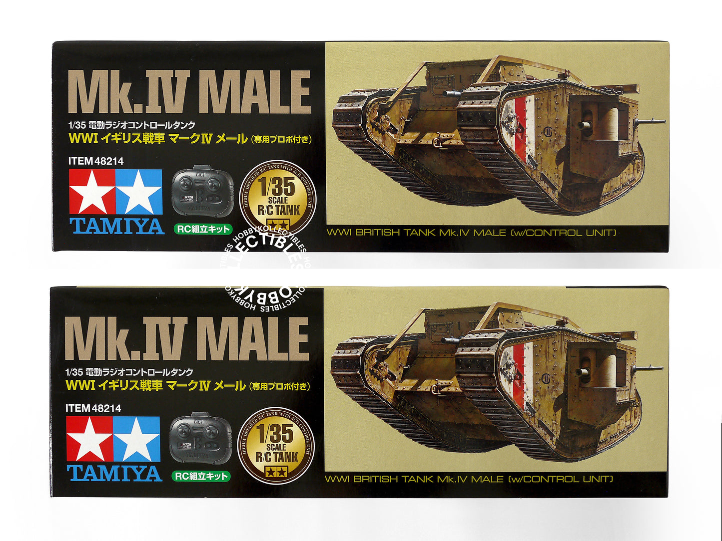 Tamiya 1/35 RC British Tank MK.IV Male w/RC System Model kit