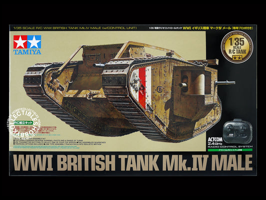 Tamiya 1/35 RC British Tank MK.IV Male w/RC System Model kit
