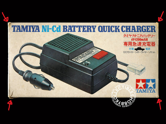 Tamiya Vintage Ni-Cd Battery 6V Quick Charger RB0006
