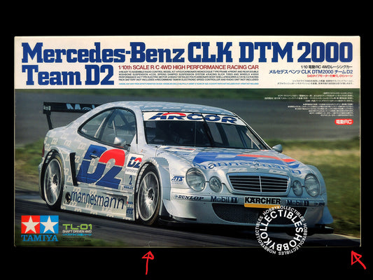 Tamiya 1/10 RC Mercedes-Benz CLK DTM2000 Team D2 #58260