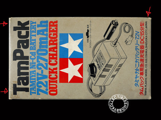 Tamiya Vintage TamPack Ni-Cd Battery 7.2V Quick Charger 5532