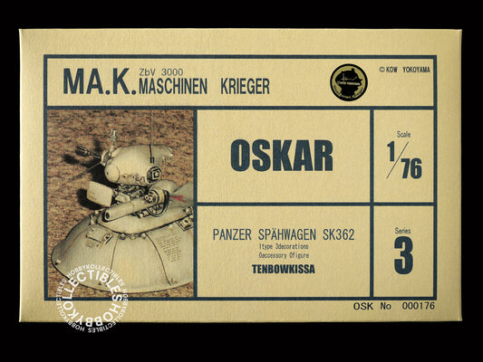 Tenbowkissa Ma.k SF3D 1/76 Oskar SK362 Resin Model Kit
