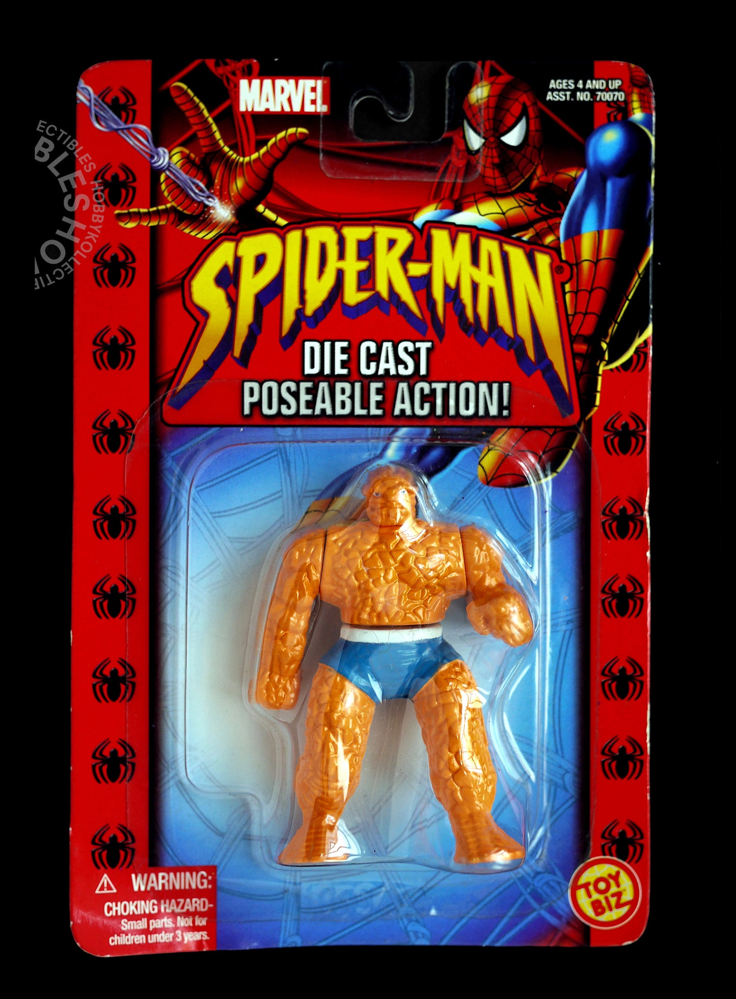 Lot of 5 Toy Biz Marvel Heros Spiderman DieCast Action Figures