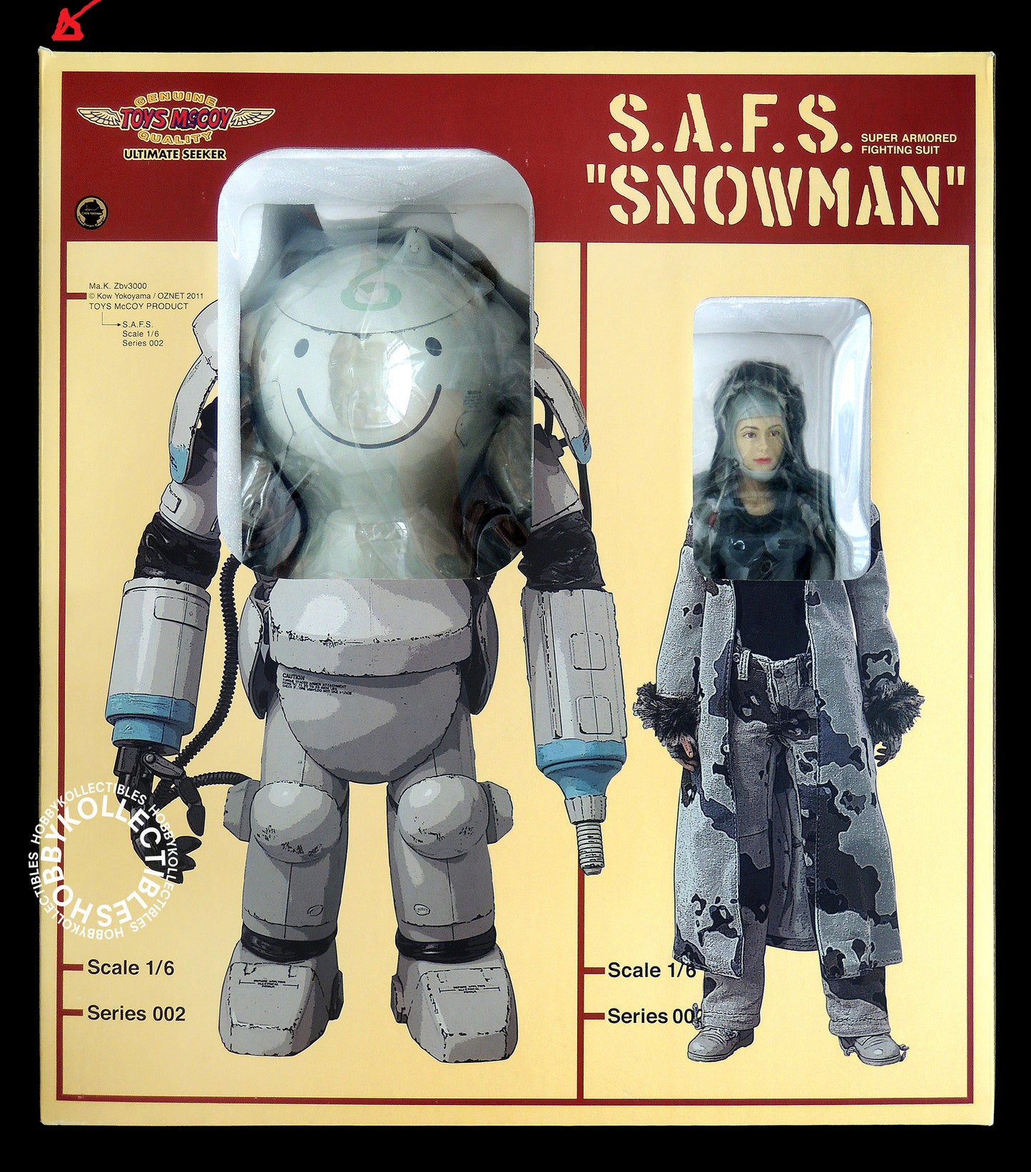 Toys McCoy Ma.K Medicom Toy 1/6 SAFS Snowman Action Figure