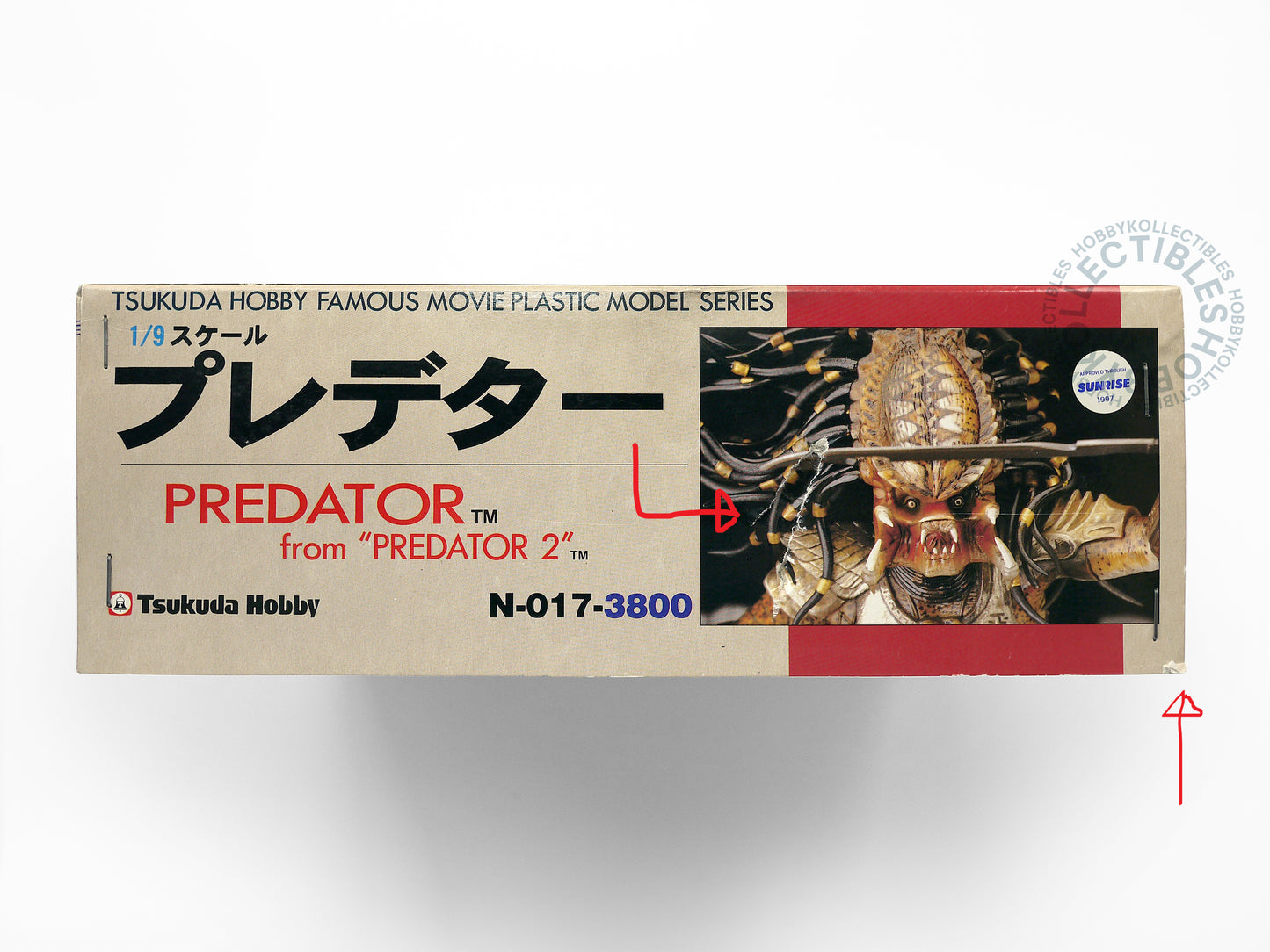 Tsukuda Hobby 1/9 Predator Plastic Model Kit Halcyon Rebox