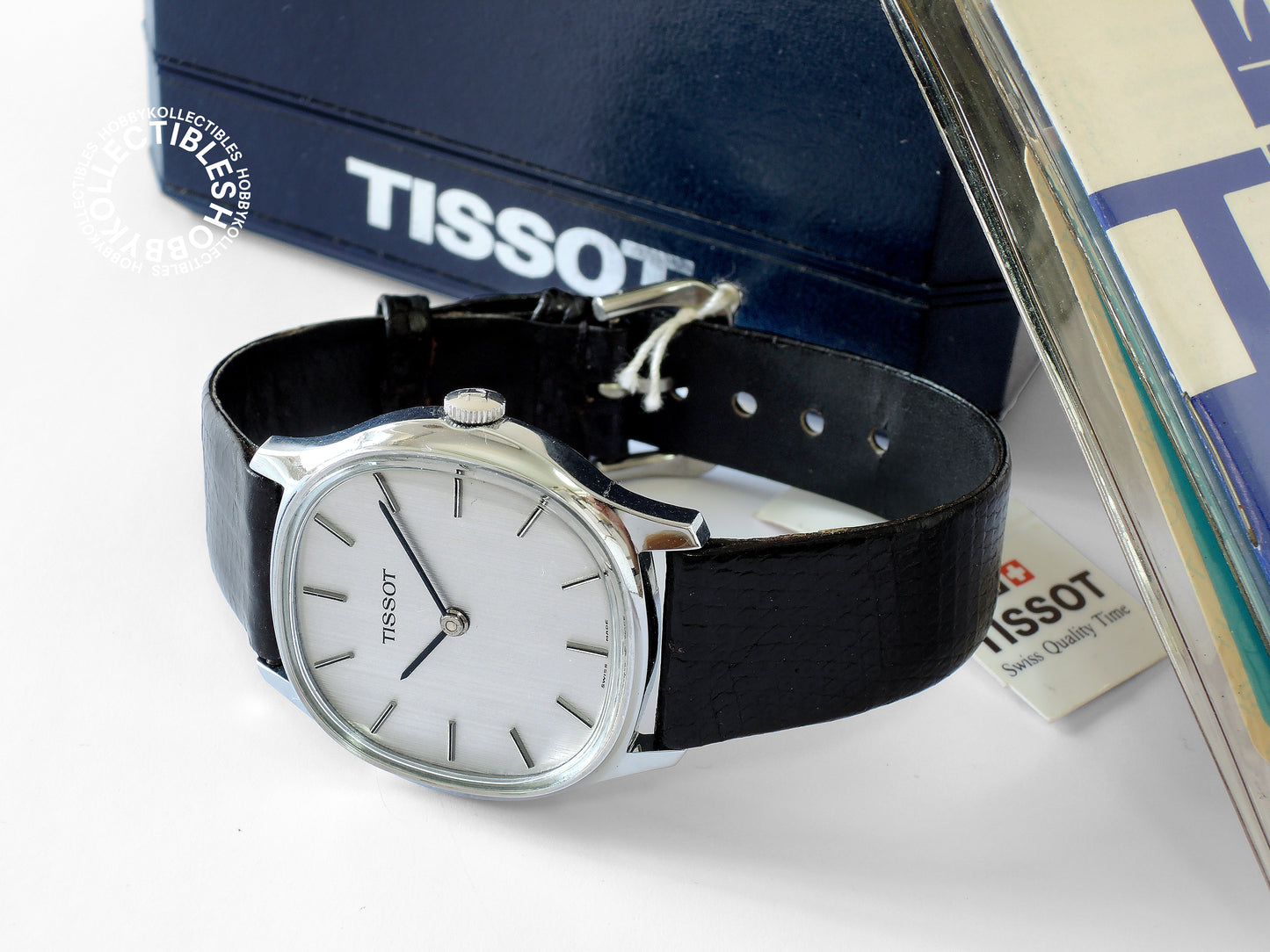Swiss Tissot Vintage Chromium Plated Wristwatch New Old Stock