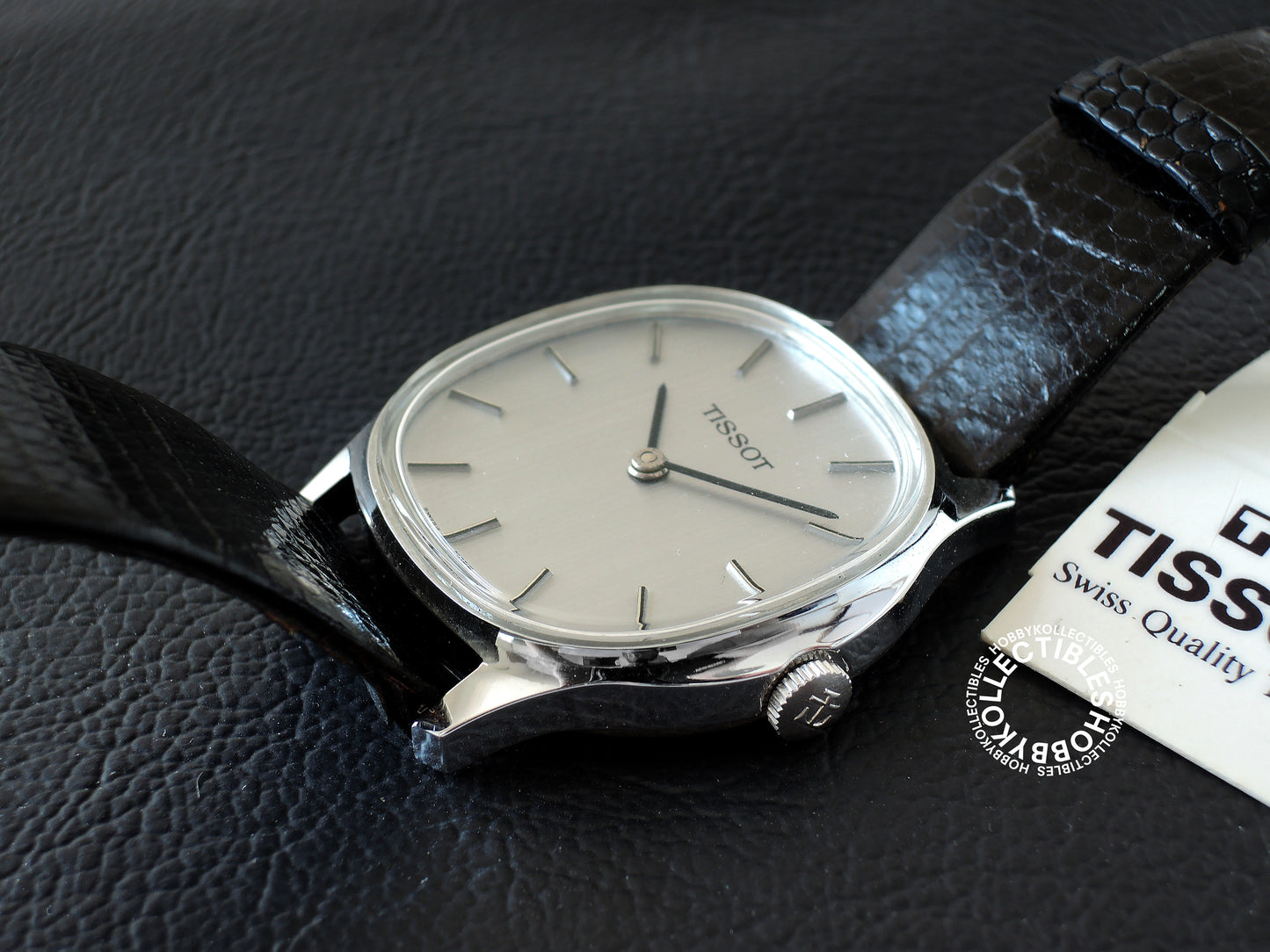 Swiss Tissot Vintage Chromium Plated Wristwatch New Old Stock